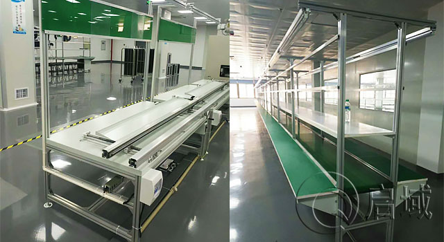 鋁型材生產流水線/鋁型材工作桌/工廠流水線