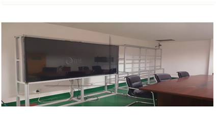 鋁型材拚接屏支架