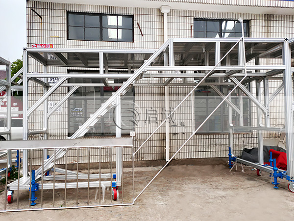 鋁型材檢修平台